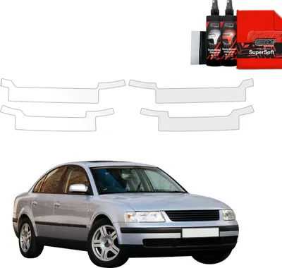 Produktbild von 4in1 Schutzfolie für Schweller - Volkswagen Passat B5 Sedan (1996-2000) Grizz Protector