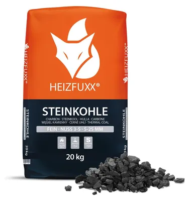 Produktbild von Heizfuxx Steinkohle 5-25 mm 20kg