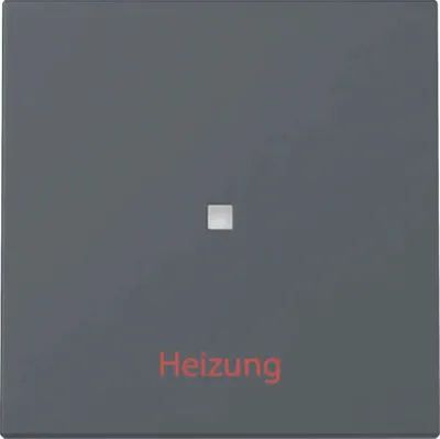 Produktbild von GIRA 367828 Wippe Kontrollf.+ Heizung Ein/Aus System 55 Anthrazit