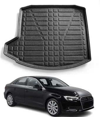 Image de Bac de coffre pour Audi A3 8V Limousine 2013-2020 Caoutchouc TPE