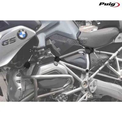 Image de PUIG 9787N Carénages  adaptés à la KTM 1290 SUPERDUKE GT Noir