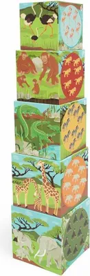 Produktbild von SCRATCH Stapelturm - Tiere der Welt