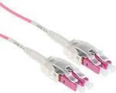 Image de ACT RL8417 Câble à fibre optique 17 m LSZH OM4 2x LC Violet (RL8417)
