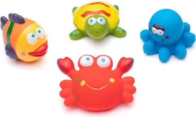 Produktbild von Fillikid Netzspielzeug 4 Stück für die Badewanne