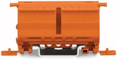 Image de 10 Adaptateur De Fixation Pour Connecteurs De 2 à 5 Pôles, Orange