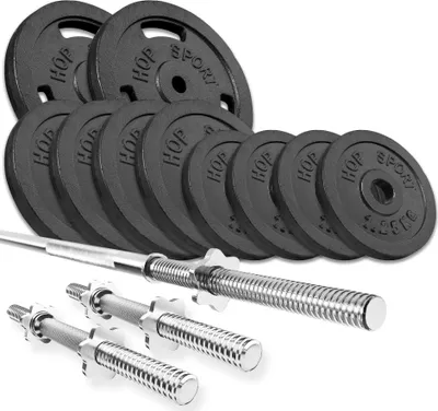 Obrázok produktu pre Hop-sport Nakladací činkový set Strong 39kg