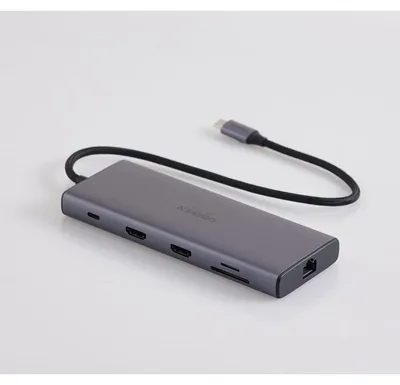 Obrázok produktu pre USB-C rozbočovač 10 v 1 – UGREEN – Sivý