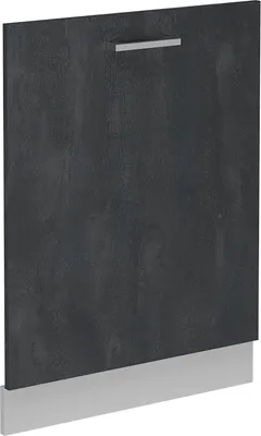 Produktbild von Geschirrspülblende Vicco R-Line Schwarz Beton 60 cm ohne Arbeitsplatte, Model 54526