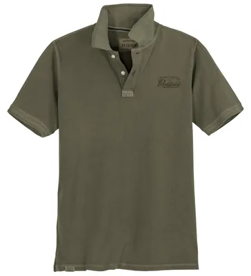Produktbild von Redfield Übergrößen Poloshirt Vintage khaki