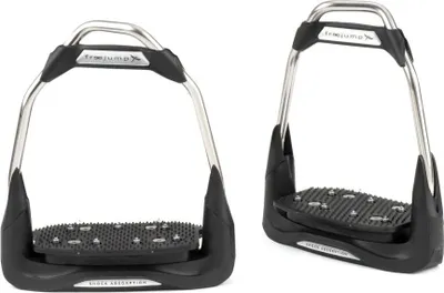 Produktbild von Freejump Air's Steigbügel mit 30° Neigung flache Trittfläche