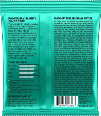 Produktbild von Ernie Ball Not Even Slinky Nickel Wound Saiten 12-56 (2626)