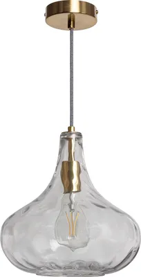 Produktbild von Pendelleuchte Glas Tassel Gold