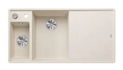 Produktbild von BLANCO AXIA III 6 S-F SILGRANIT softweiß
