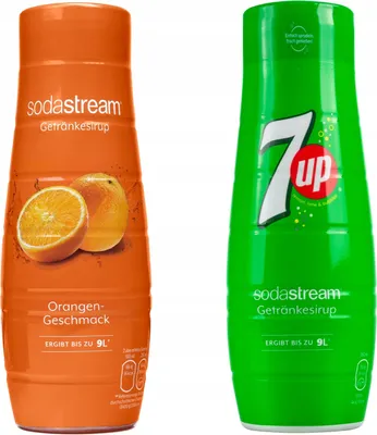 Obrázek produktu pro Sirup Sodastream Pomerančový 7UP, 440 ml, 2 kusy