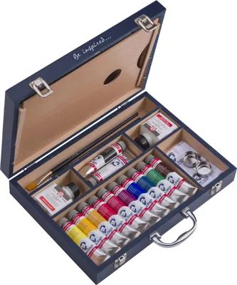 Produktbild von ROYAL TALENS Van Gogh Acrylfarben-Starterbox XL 12 x 40 ml