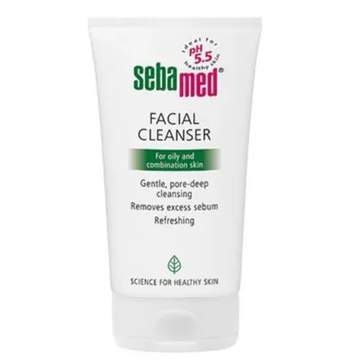 Zdjęcie produktu dla Sebamed Gentle Facial Cleanser Zel oczyszczajacy do cery tlustej i mieszanej, 150ml