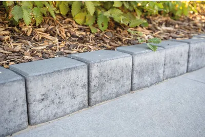 Produktbild von Rechteckpalisade iMount Corner grau 16,5 cm x 12 cm x 120 cm