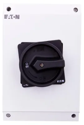 Immagine prodotto di Eaton P3-63/I4/SVB-SW/HI11 Interruttore elettrico Interruttore rotante 3P Nero