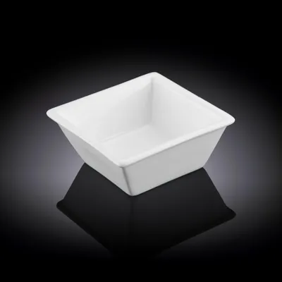 Image de Bol Wilmax, capacité de 150 ml, diamètre de 9,5 cm, en porcelaine blanche