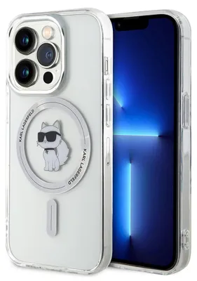 Produktbild von Karl Lagerfeld Klhmp14Lhfccnot Iphone 14 Pro 6.1 Klares/Transparentes Hardcase Iml Choupette Magsafe