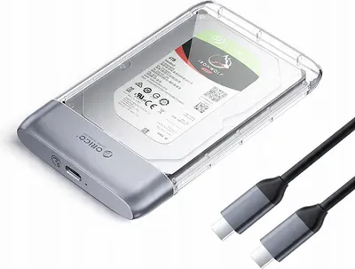 Obrázek produktu pro Orico TX25C3, externí diskový obal pro 2,5" HDD/SSD, rozhraní USB-C, přenosová rychlost 5 Gb/s