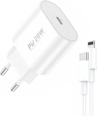 Produktbild von Ladegerät Ladekabel Iphone Schnellladegerät Adapter Usb C Power Netzteil Kabel