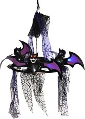 Produktbild von Halloween Dekofigur "Fledermaus" Animiert | 85 cm