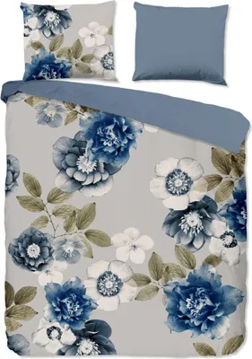 Produktbild von Good Morning Good Morning Bettbezug "Blumen" - Multi - (200x200/220 cm) - Baumwolle Flanell
