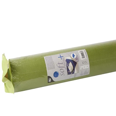 Zdjęcie produktu dla Papstar 84939, Prostokątny, Oliwkowy, Syntetyk, Obrus, 118 x 2500 cm, 2,03 kg