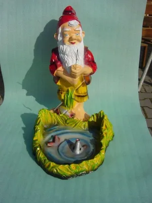 Produktbild von Design Zwerg Figur Garden Statue Skulptur Figuren Skulpturen Dekoration Deko Neu