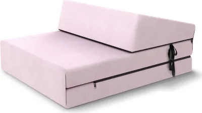 Produktbild von Klappmatratze 70x200 cm Futonsofa SUZI MINI Kaltschaum Polyurethan Höhe ca. 9 cm Trinity Rosa