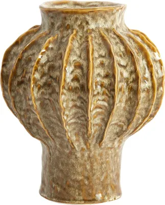 Produktbild von Light & Living - Vase HAKONE - Ø24x28,5 cm - Grün