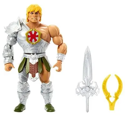 Imagen del producto de Figura Snake Armor He-Man Snake Men Masters del Universo Articulada 14 cms + Accesorios