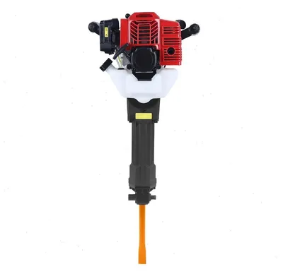 Immagine prodotto di Martello demolitore elettrico - Martello scalpellatore - 1900 W - 1500 colpi/min - Per calcestruzzo/pietra - Con scalpello a punta e scalpello piatto - Rosso