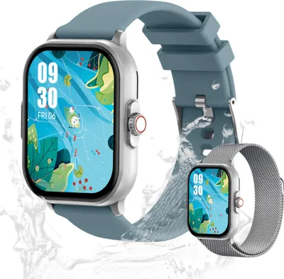 Produktbild von Herren’s und Damen's IP67 Wasserdicht Fitness-Tracker 2.01 Zoll Smartwatch mit Herzfrequenzsensor, SpO2, Schrittzähler 15 Sportmodi & GPS Fitness uhr