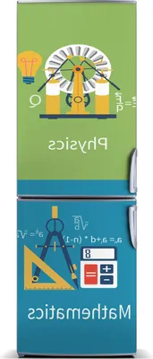 Produktbild von Tulup Kühlschrankdekoration - Magnetmatte - 60 cm x 180 cm - Magnet auf dem Kühlschrank - Schulfächer
