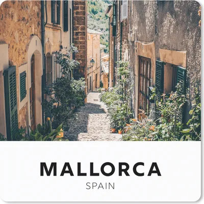 Produktbild von MuchoWow® Mauspad Mousepad Mallorca - Spanien - Haus 30x30 cm - Mousepads - Maus Mat - Pad - Mausunterlage - Gaming