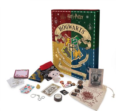 Harry Potter Schrein Adventskalender Wizarding World Calendar 24 Türen