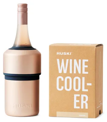 Weinkühler aus Edelstahl, hält Wein bis 6 Std. kalt, preisgekrönt