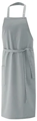 Immagine prodotto di Exner - Grembiule con pettorina, tinta unita LT3844 (taglia unica) (grigio argento)