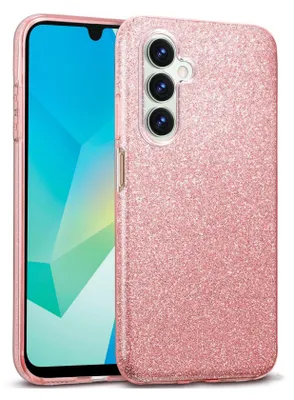 Produktbild von Handy Case für Samsung Galaxy A16 5G Hülle Glitzer Cover TPU Schutzhülle, Rosegold