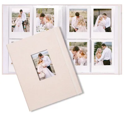 Productafbeelding van Polaroid mini fotoalbum - 208 foto's - Compatibel met Fujifilm Instax Mini 9/11/12/Evo