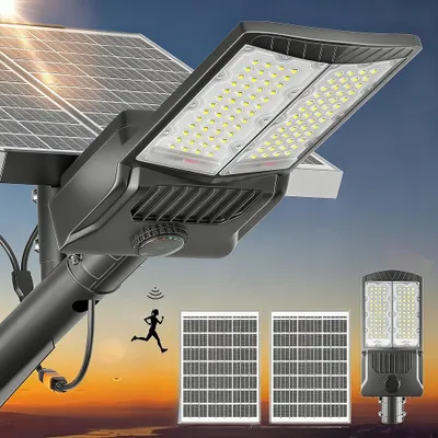 Zdjęcie produktu dla Zonne Floodlight – moc 8000W – obudowa aluminiowa – wodoszczelność IP65 – z czujnikiem ruchu