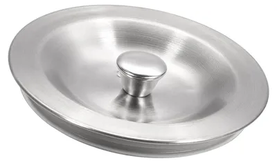 Produktbild von 1 Stück 90 mm x 12 mm Edelstahl-Abflussstopfen für Küchenspüle