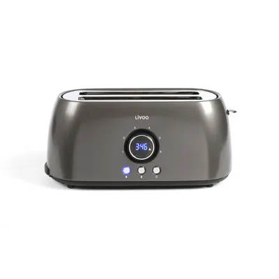 Produktbild von Livoo Toaster mit Digitalanzeige 1400 W Grau