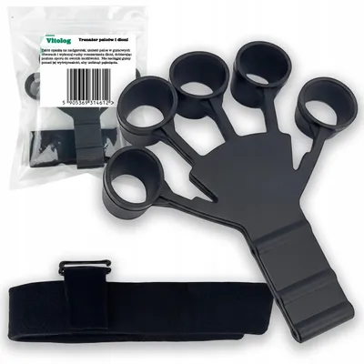 Produktbild von Vitolog Handtrainer für Finger – Widerstandsbänder für Muskelübungen