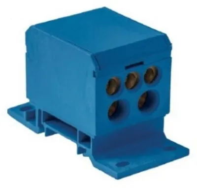 Produktbild von Verteilerblock 160A 1P 2x2,5-50/4x2,5-16 3x2,5-25/N E.4090/N