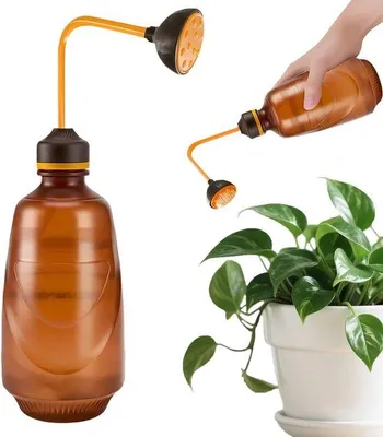 Zdjęcie produktu dla Koniwka do bonsai z głowicą rozpylającą – 450 ml (brązowa)