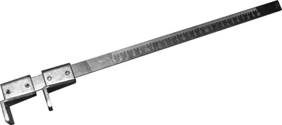 Immagine prodotto di Calibro per listelli con profilo a U | Aiuto per l'installazione precisa dei listelli per tetti durante la posa di tegole, coppi e tetti a tegola semplice 400 mm