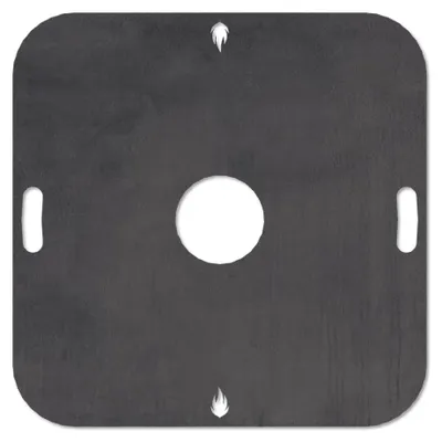 Produktbild von Feuerplatte Grillplatte Grillring für Feuertonne quadratisch 94 x 94 cm